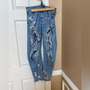 American Eagle mom jeans
